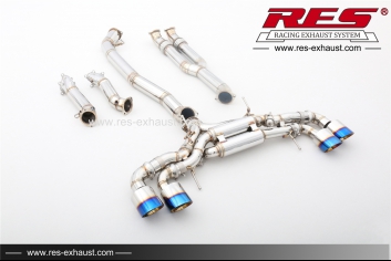 Downpipe+Y Middle Pipe+All SS304 / Valvetronic Catback System